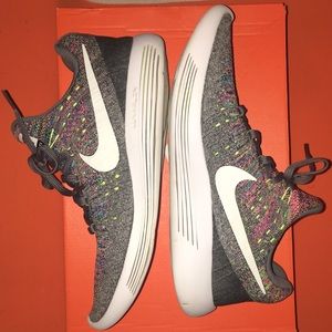 Nike Lunar Epic Flyknit Multicolor running shoes